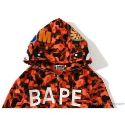 Hypeyourbeast BAPE X XO Co-Branded Camouflage Hoodie 'RED'