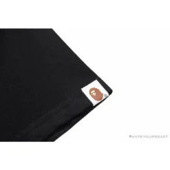 Hypeyourbeast BAPE Baby Milo Red Shark Hat Little Monkey Tee Shirt 'BLACK'