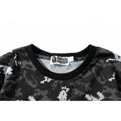 Hypeyourbeast BAPE Digital Pixel Camouflage Tee Shirt 'BLACK' Clothes 13 Hypeyourbeast BAPE Digital Pixel Camouflage Tee Shirt 'BLACK' Clothes