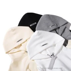 HypeYourBeast Hoodies & Jackets FOG Hoodie Reflective ‘ESSENTIALS’ Beige