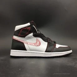 Hypeyourbeast Air Jordan 1 Retro High Defiant White Retro Red