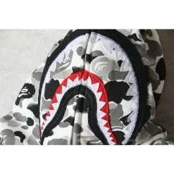 HypeYourBeast Bape Gray Camouflage Hoodie