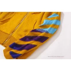 HypeYourBeast Off White Hoodie Yellow