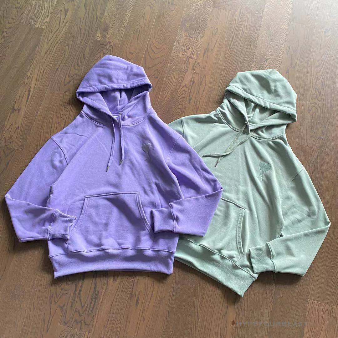 Hypeyourbeast AMI Hoodie Purple Hoodies & Jackets 4 Hypeyourbeast AMI Hoodie Purple Hoodies & Jackets
