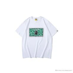 Hypeyourbeast BAPE Spoof Dollar Bill Tee Shirt 'WHITE'
