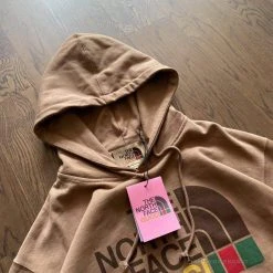 Hypeyourbeast North Face X GC Hoodie Brown