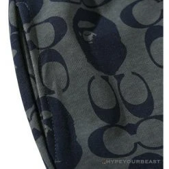 Hypeyourbeast BAPE X COACH Co-Branded Dark-Blue Shorts Clothes 22 Hypeyourbeast BAPE X COACH Co-Branded Dark-Blue Shorts Clothes