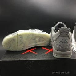 Hypeyourbeast Jordan 4 X KAWS Gray