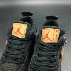 Hypeyourbeast Jordan 4 X Levis Black