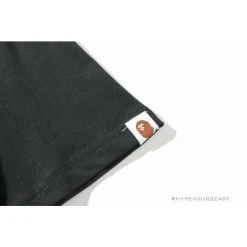 Hypeyourbeast BAPE Messy Letters Upside Down Little Ape Head Tee Shirt 'BLACK' 21 Hypeyourbeast BAPE Messy Letters Upside Down Little Ape Head Tee Shirt 'BLACK'