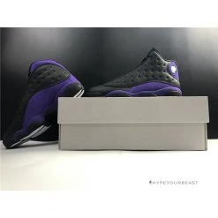 Hypeyourbeast Air Jordan 13 Black / Purple
