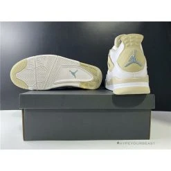 HypeYourBeast Air Jordan 4 White Gold