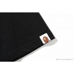 Hypeyourbeast BAPE Baby Milo Owl Bronzing Tee Shirt 'BLACK'