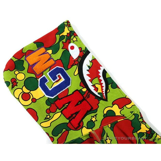 Hypeyourbeast BAPE Shark Head STA Star Camouflage Hoodie 'GREEN' 6 Hypeyourbeast BAPE Shark Head STA Star Camouflage Hoodie 'GREEN'