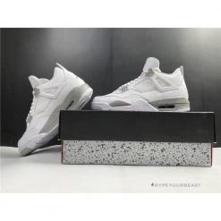 HypeYourBeast Air Jordan 4 'White Tech Grey'