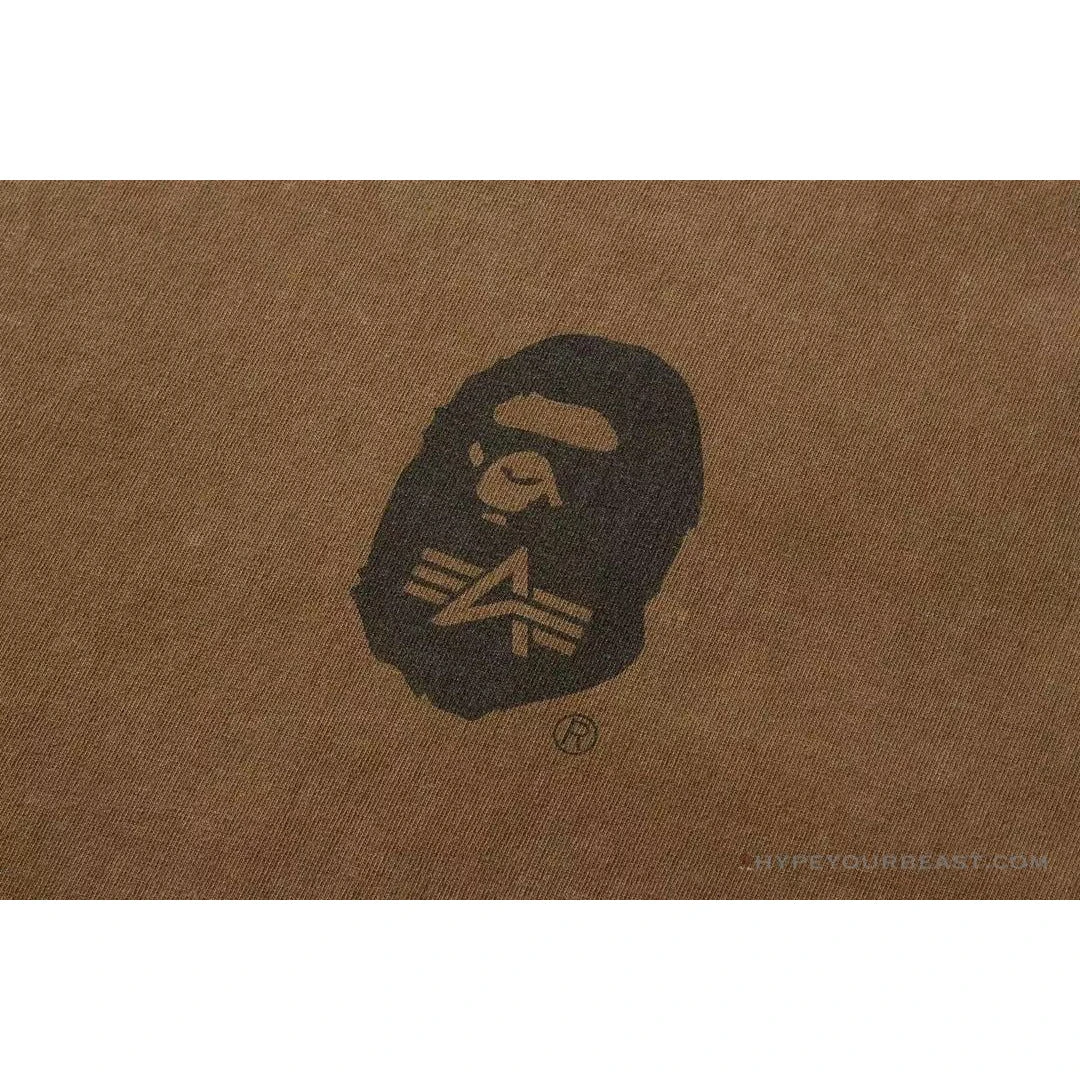 HypeYourBeast Bape Long Sleeve Tee Shirt Brown 15 HypeYourBeast Bape Long Sleeve Tee Shirt Brown