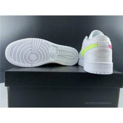 Hypeyourbeast Air Jordan 1 Low 'White Multi-Color'