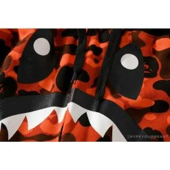Hypeyourbeast BAPE X XO Co-Branded Camouflage Pants 'RED' Clothes