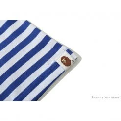 Hypeyourbeast Clothes BAPE Baby Milo Sesame Street Striped Tee Shirt 'BLUE'