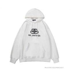 HypeYourBeast BCG BB Hoodie White Black Hoodies & Jackets