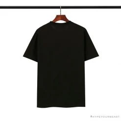 Hypeyourbeast Clothes BAPE Classic Embroidered Logo Ape Head Tee Shirt 'BLACK'