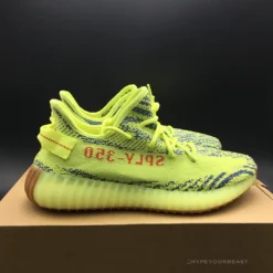 Hypeyourbeast Yeezy Boost 350 V2 'Semi Frozen Yellow' 25 Hypeyourbeast Yeezy Boost 350 V2 'Semi Frozen Yellow'