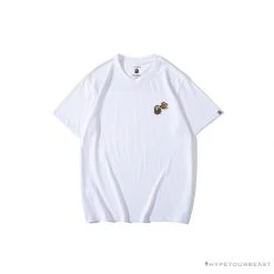 Hypeyourbeast BAPE Readymade Small Bee Camouflage Letter Tee Shirt 'BLUE'