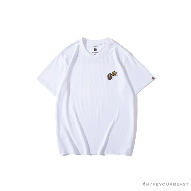 Hypeyourbeast BAPE Readymade Small Bee Camouflage Letter Tee Shirt 'BLUE' 1 Hypeyourbeast BAPE Readymade Small Bee Camouflage Letter Tee Shirt 'BLUE'