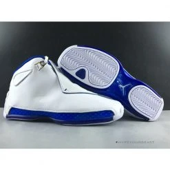 HypeYourBeast Air Jordan 18 Retro 'White Sport Royal'