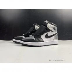 Hypeyourbeast Air Jordan 1 Retro High Silver Toe