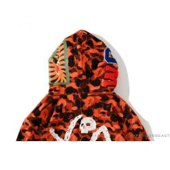 Hypeyourbeast BAPE X XO Co-Branded Camouflage Hoodie 'RED'