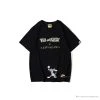 Hypeyourbeast Clothes BAPE Little Ape Head Tom And Jerry Chase Tee Shirt 'BLACK'