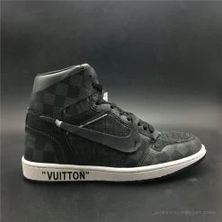 Hypeyourbeast Off White X Jordan 1 X LV Black