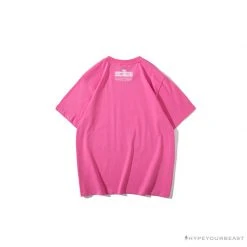 Hypeyourbeast Clothes BAPE Baby Milo Sesame Street Carp Streamer Tee Shirt 'PINK'