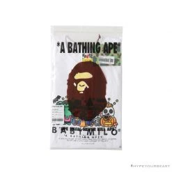 Hypeyourbeast BAPE Baby Milo Halloween Tee Shirt 'WHITE' Clothes
