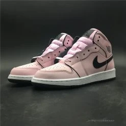 Hypeyourbeast Air Jordan 1 Mid Pink Quartz