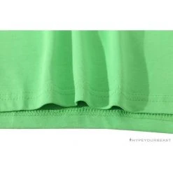 Hypeyourbeast Clothes BAPE Baby Milo Color Square Ape Head Tee Shirt 'GREEN' 30 Hypeyourbeast Clothes BAPE Baby Milo Color Square Ape Head Tee Shirt 'GREEN'