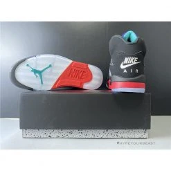 Hypeyourbeast Air Jordan 5 'Grape Fire Red'