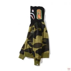 Hypeyourbeast Bape Camo Hoodie Green Clothes