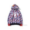 Hypeyourbeast Bape Hoodie Camo Blue Red