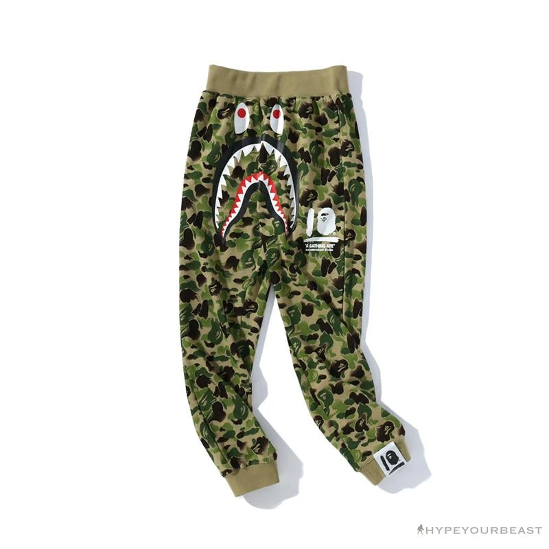 Hypeyourbeast BAPE Chinese Style Ink Camouflage 10th Anniversary Limited Pants 'GREEN' 3 Hypeyourbeast BAPE Chinese Style Ink Camouflage 10th Anniversary Limited Pants 'GREEN'