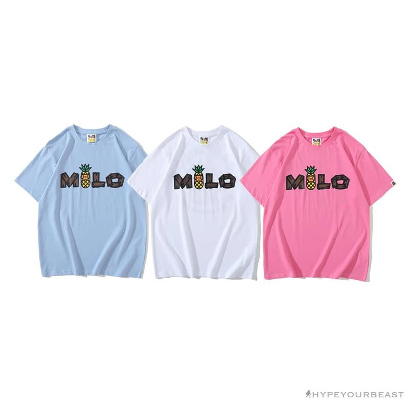 Hypeyourbeast BAPE Comic Dragon Ball Tee Shirt 'PINK' Clothes 5 Hypeyourbeast BAPE Comic Dragon Ball Tee Shirt 'PINK' Clothes