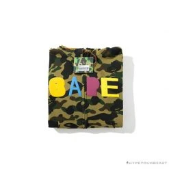 Hypeyourbeast BAPE X Readymade Tiger Head Foam Camouflage Hoodie 'GREEN' Clothes