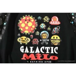 Hypeyourbeast Clothes BAPE Baby Milo Galaxy Astronaut Luminous Tee Shirt 'BLACK' 15 Hypeyourbeast Clothes BAPE Baby Milo Galaxy Astronaut Luminous Tee Shirt 'BLACK'