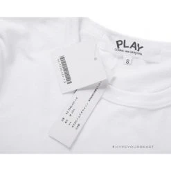 HypeYourBeast CDG PLAY Shirt 2205 White