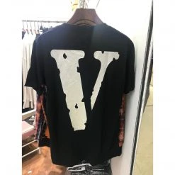 HypeYourBeast Vlone Black And Silver Tee Shirt T-Shirts