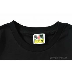 Hypeyourbeast Clothes BAPE Co-Branded Fly Boy Tee Shirt 'BLACK'