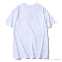 Hypeyourbeast BAPE Tiger Pattern Camouflage Ape Initials Tee Shirt 'WHITE' Clothes