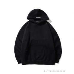 HypeYourBeast FOG Hoodie Reflective ‘ESSENTIALS’ Black Hoodies & Jackets