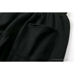 Hypeyourbeast BAPE Classic Ape Head Embroidered Standard Cotton Terry Pants 'BLACK' Clothes 18 Hypeyourbeast BAPE Classic Ape Head Embroidered Standard Cotton Terry Pants 'BLACK' Clothes